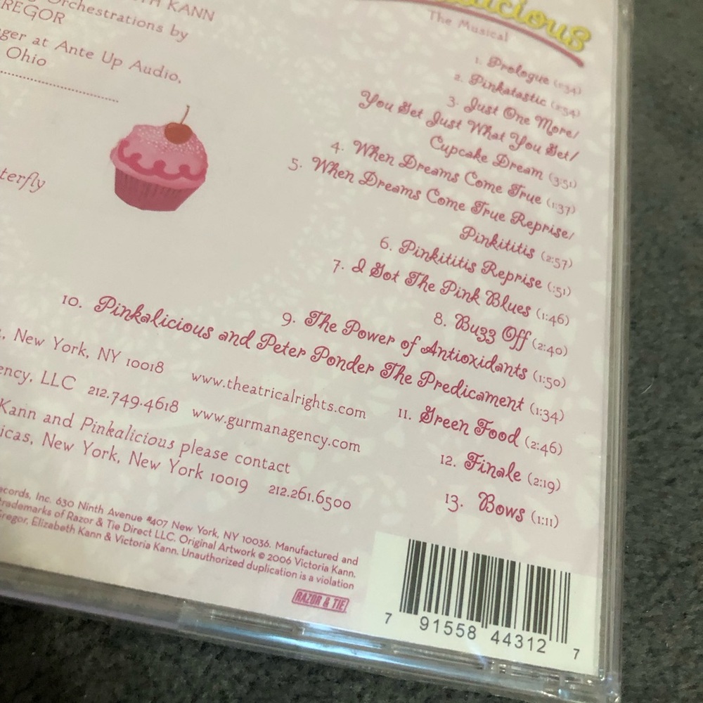 Pinkalicious: The Musical CD - Picture 3 of 6